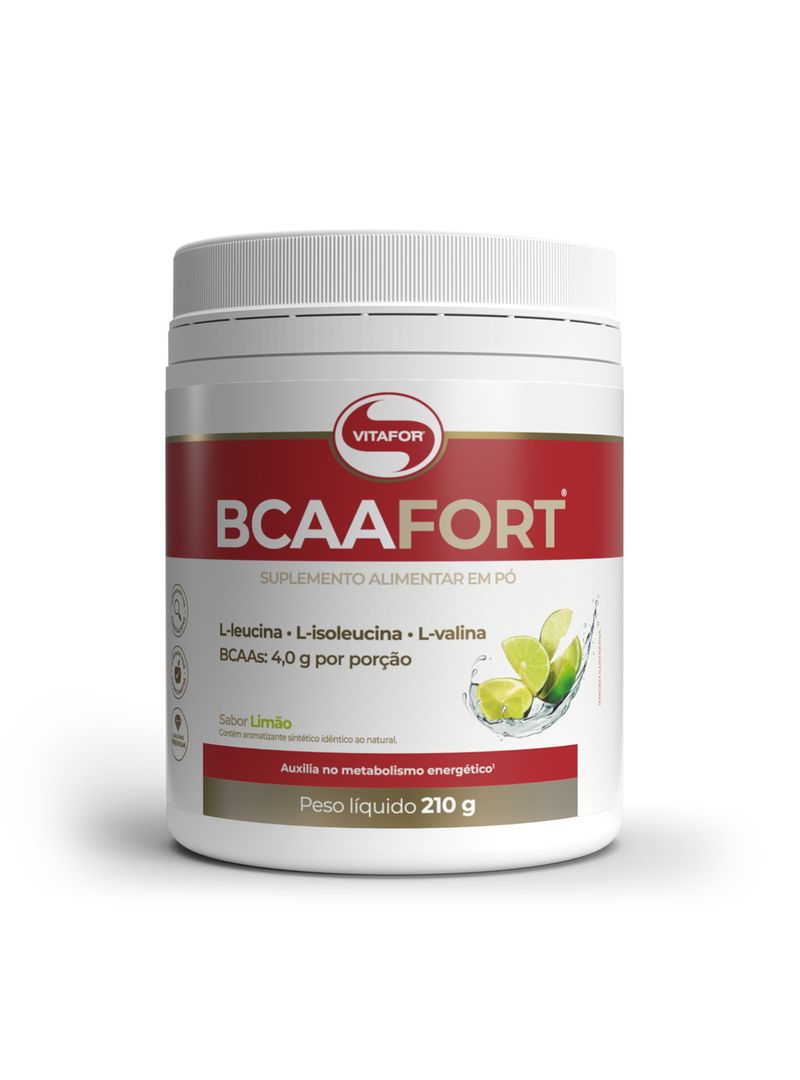 BCAA FORT® Sabor Limão 210g