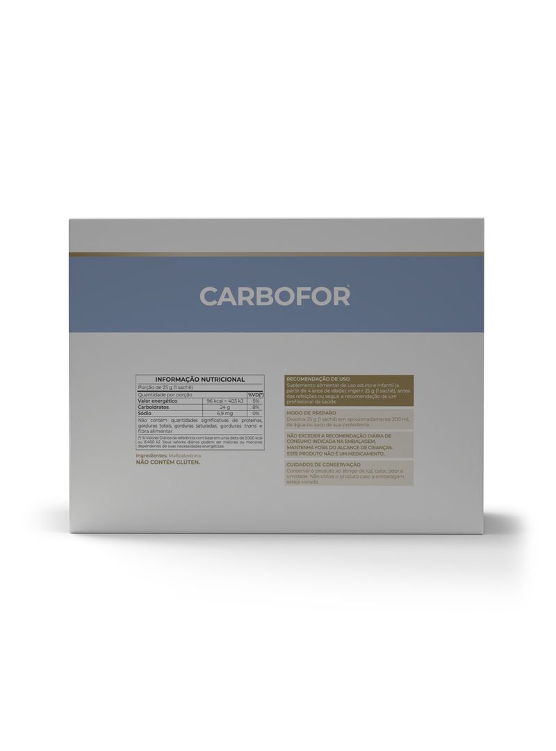 CARBOFOR® 20 Sachês 25g - Imagem 3