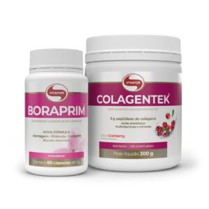 Kit: Saúde que reflete (colagentek e boraprim)