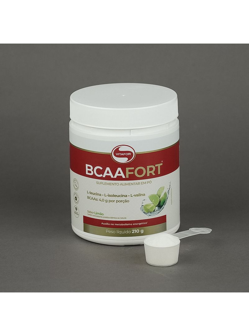 BCAA FORT® Sabor Limão 210g - Imagem 4