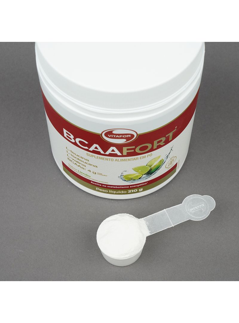 BCAA FORT® Sabor Limão 210g - Imagem 5