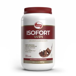 Whey Protein Isolado - Isofort - 900g chocolate
