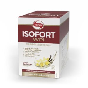 Isofort - 15 sachês 30g baunilha