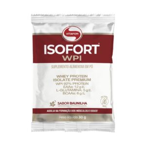 Isofort - sachê unitário 30g baunilha - Vitafor