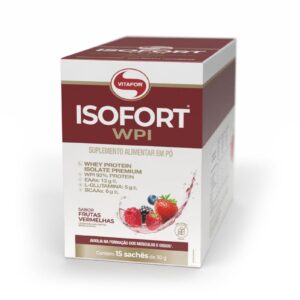 Isofort - 15 sachês 30g frutas vermelhas
