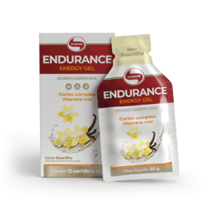 ENDURANCE CAFFEINE GEL: Sabor Baunilha Sachês 30g