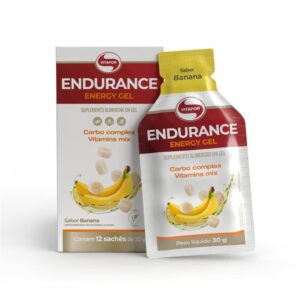 ENDURANCE CAFFEINE GEL: Sabor Banana Sachês 30g