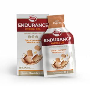 ENDURANCE CAFFEINE GEL: Sabor Paçoca Sachês 30g