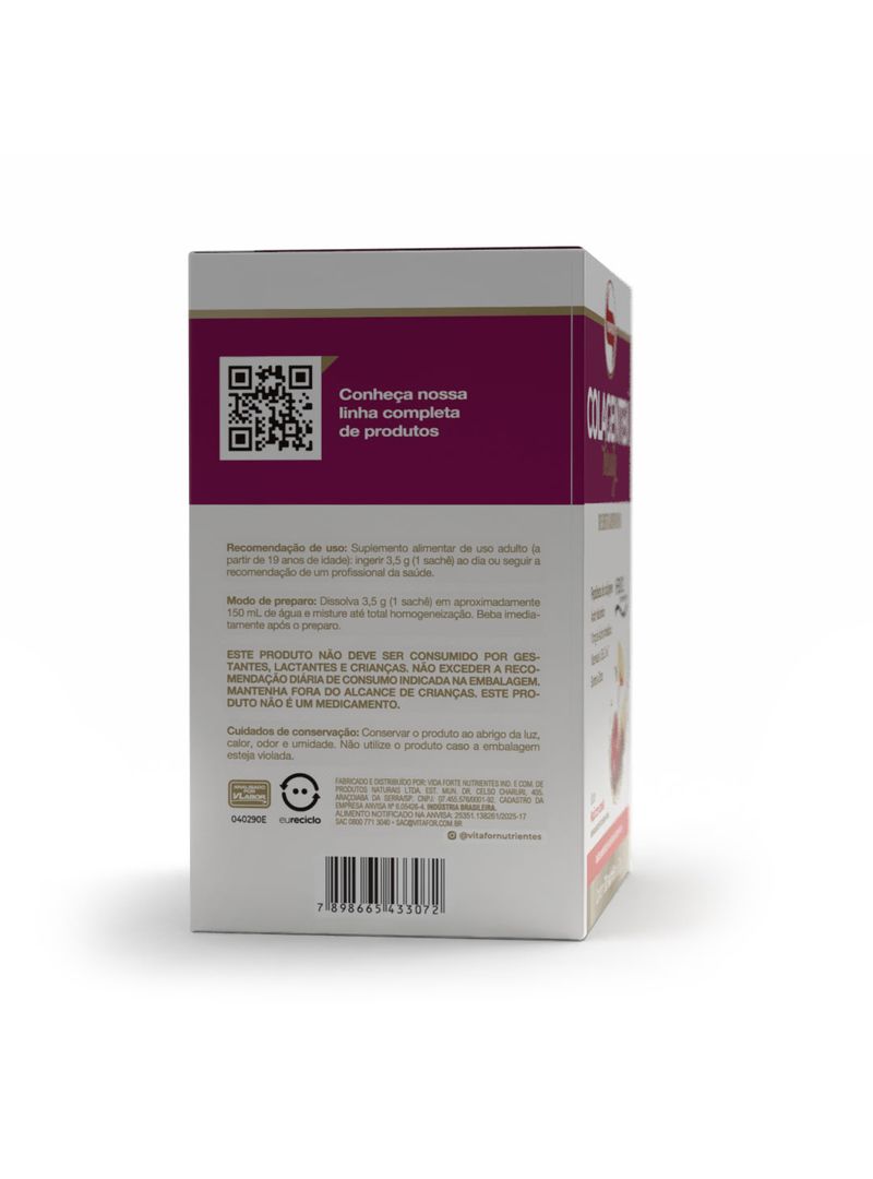 COLAGENTEK® BEAUTY Sabor Maçã c/ Canela 30 Sachês 3,5g - Imagem 3