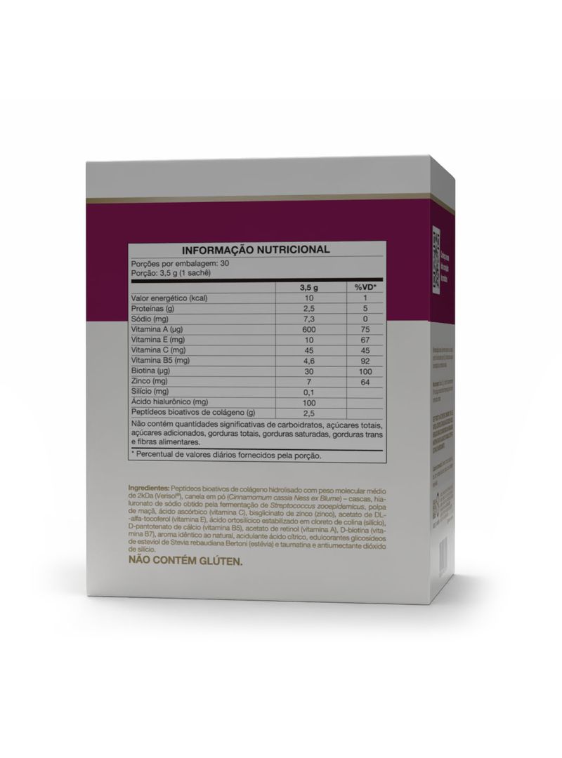 COLAGENTEK® BEAUTY Sabor Maçã c/ Canela 30 Sachês 3,5g - Imagem 4