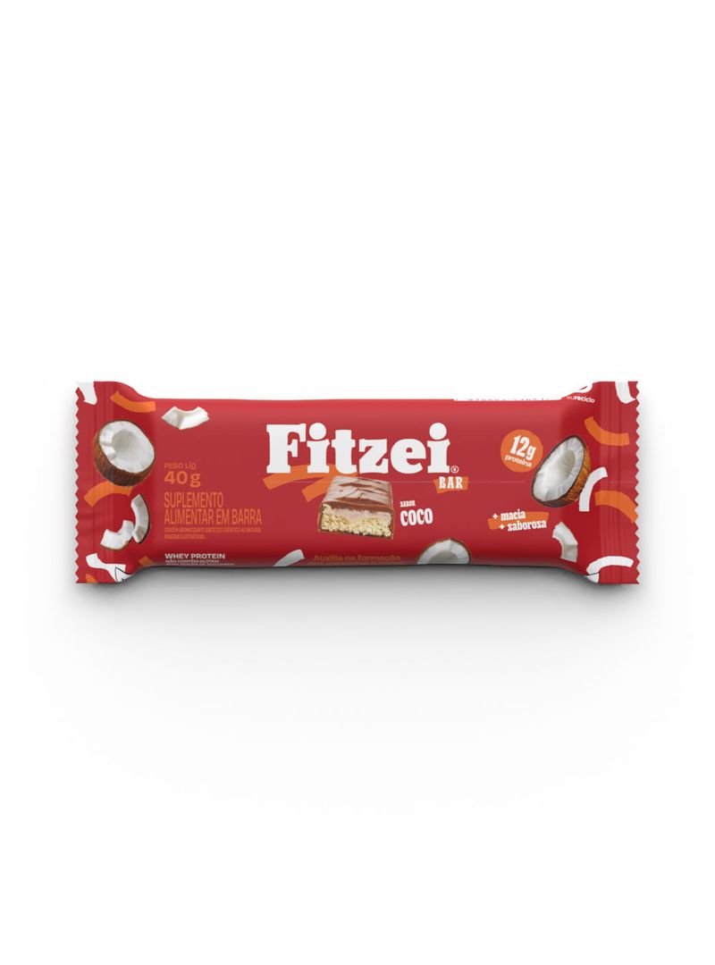 FITZEI® Bar: Display c/12 barras 40g - Coco - Imagem 3