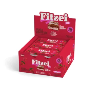 FITZEI® Bar: Display c/ 12 Barras 40g - Frutas Vermelhas