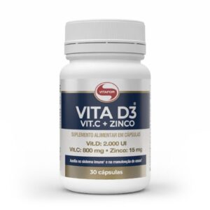 Vita D3 + C + Zinco - 30 Cap